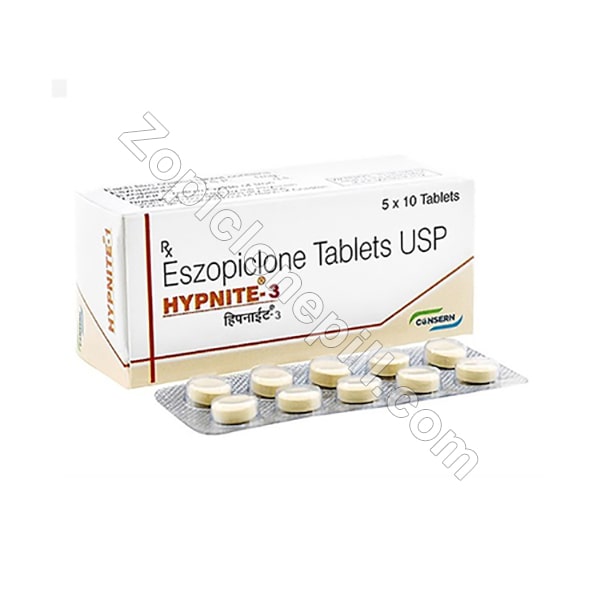 Hypnite 3mg (Eszopiclone)