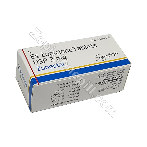 Zunestar 2 MG (Eszopiclone)