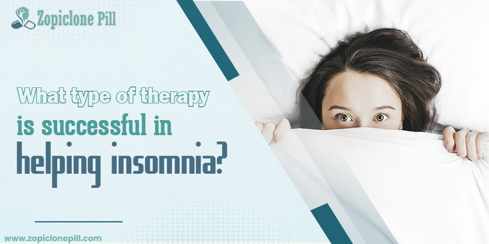 What type of therapy is successful in helping insomnia?